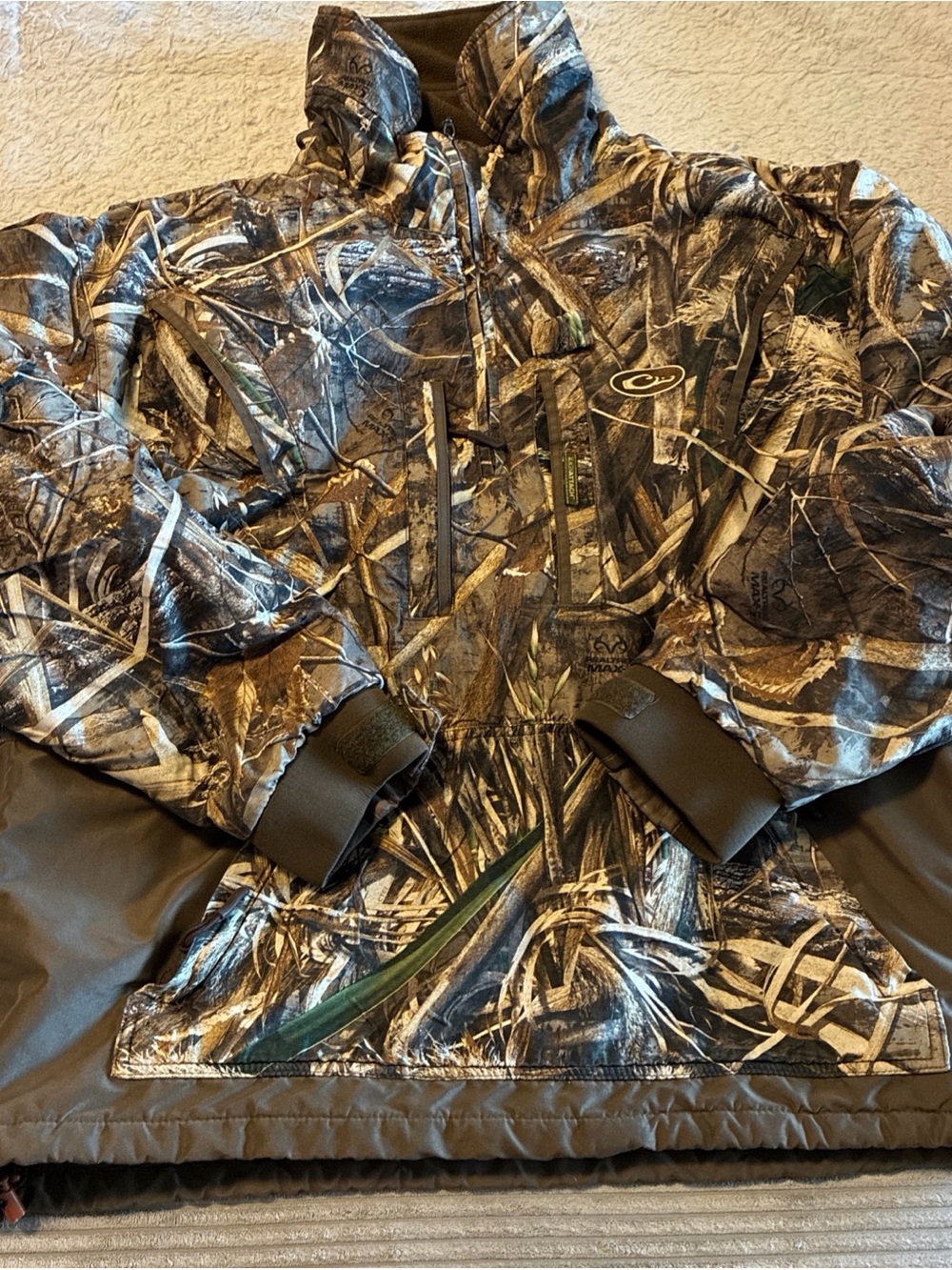 Drake Waterfowl MST EQWADER Max 5 1/4 ZIP wind, water resist L
